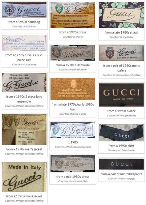 gucci label|authentic Gucci clothing tags.